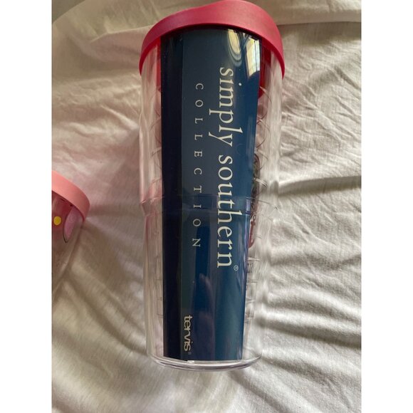 Set Of 3 Decorative Insulated Tumblers With Lids & Colorful Designs - Picture 9 of 9